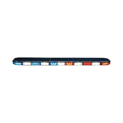 Torreta 47" Serie 21 con 117 LEDs, frente: Rojo/Blanco, Azul/Blanco, trasero: Rojo/Ámbar, Azul/Ámbar