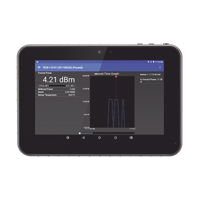 Medidor Digital de Potencia en Pantalla, para el Rango de 2 MHz a 6 GHz dependiendo del Sensor, Provee Lecturas de Potencia Promedio Verdadera, Pico, VSWR, PEP etc. Compatible con Sensores Series 4000, 5000 y 7000.