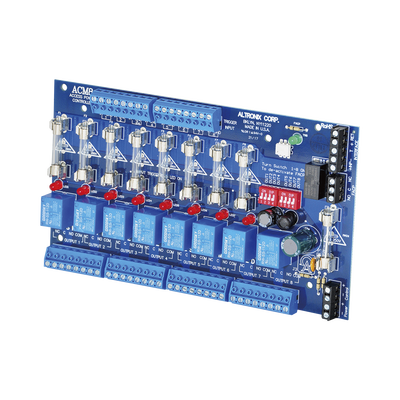 TARJETA DE CONTROL DE ALIMENTACIÓN DE 8 CANALES