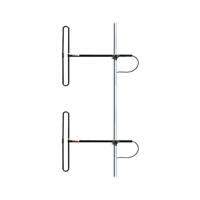 Antena Base de 2 Dipolos para 138-174 MHz, 3 dB de Ganancia, N Macho