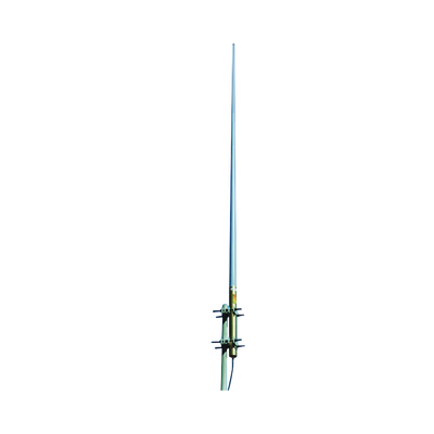 Antena Base TELEWAVE de Fibra de Vidrio, 395-436 MHz, 8 dB, Incluye montaje ANTC-482, 500 Watt, N Hembra.