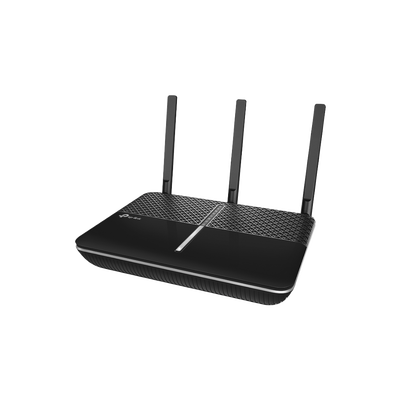 Router inalámbrico AC 2300 doble banda 1 puerto WAN 10/100/1000 Mbps y 4 puertos LAN 10/100/1000 Mbps, 1 puerto USB 3.0 y 1 puerto USB 2.0