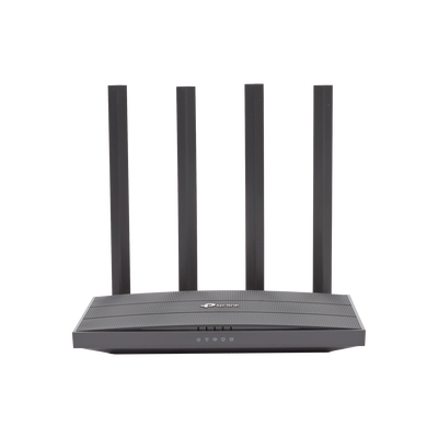 Router inalámbrico AC 1200 doble banda 1 puerto WAN 10/100/1000 Mbps Y  4 puertos LAN 10/100/1000 Mbps