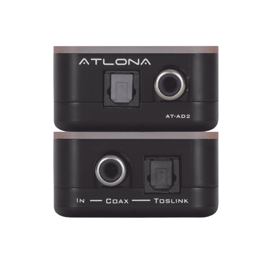 ATLONA OPTICAL/COAXIAL TO OPTICAL/COAXIAL CONVERTER/BOOSTER