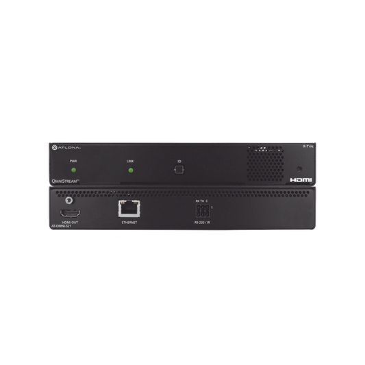 SINGLE CHANNEL OMNISTREAM R-TYPE AVOIP DECODER