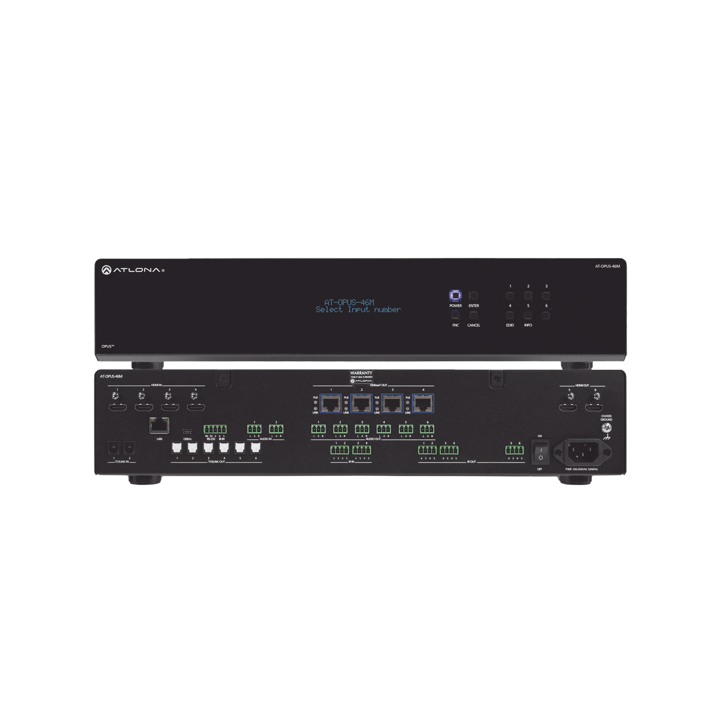 4 BY 6 HDMI TO HDBASET 4K HDR MATRIX SWITCHER