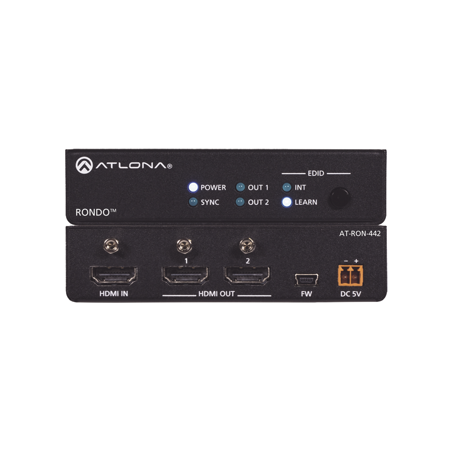 ATLONA ULTRA HIGH DATA RATE 1X2 HDMI DISTRIBUTION AMPLIFIER