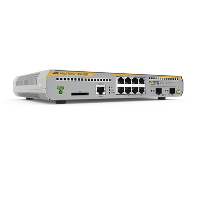 Switch Administrable Capa 3, 8 puertos 10/100/1000 Mbps + 2 puertos SFP Gigabit