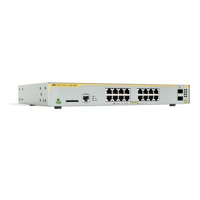 Switch Administrable Capa 3, 16 puertos 10/100/1000 Mbps + 2 puertos SFP Gigabit