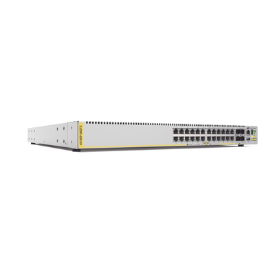 Switch Stackeable Capa 3, 24 ptos Gigabit, 4 ptos SFP+ 10G, Fuentes HOT SWAP