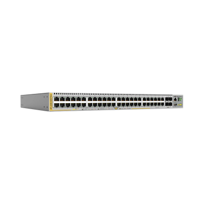 Switch Stackeable Capa 3, 20 puertos 10/100/1000 Mbps + 4 x 100M/1G/2.5/5G-T + 4 puertos SFP+ 10 G, fuente redundante