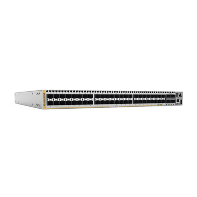 Switch Stackable Capa 3, 48 puertos 1/10G SFP+, 4 puertos 40/100G QSFP28 slot + 2 PSU