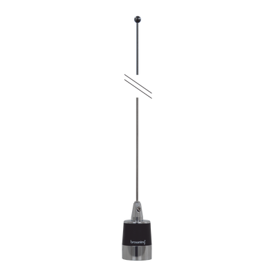 Antena Móvil VHF, Banda Baja, Rango de Frecuencia 144-174 MHz.