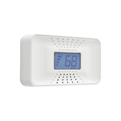 Alarma de Monóxido de Carbono (CO) / Batería de Litio de 10 años / con Pantalla LED Digital de Temperatura