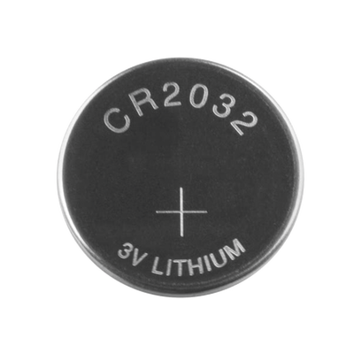 Batería de litio CR2032 de 3 V @ 225 mAh ( Batería no recargable )