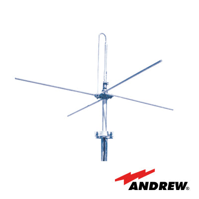 Antena Base UHF, con Plano de Tierra, Rango de Frecuencia 450 - 470 MHz.