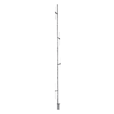 Antena Base VHF, de 4 Dipolos, Rango de Frecuencia 150-160 MHz.