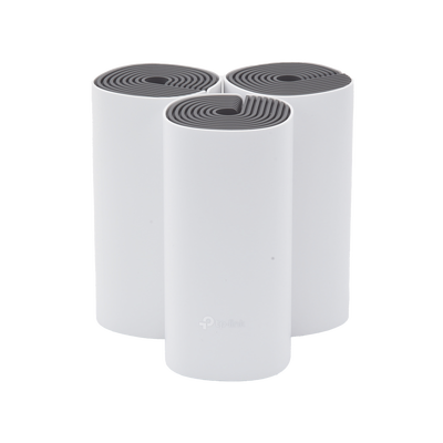 Router inalámbrico mesh para hogar, doble banda AC 1200, doble puerto 10/100 Mbps, incluye 3 equipos, compatible con amazon alexa.