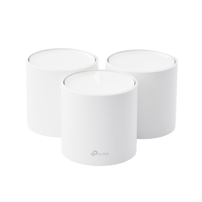 KIT de sistema inalámbrico Deco X20 mesh para hogar, doble banda Wi-Fi 6 (AX), doble puerto Gigabit, 2 antenas internas y compatible con amazon alexa 