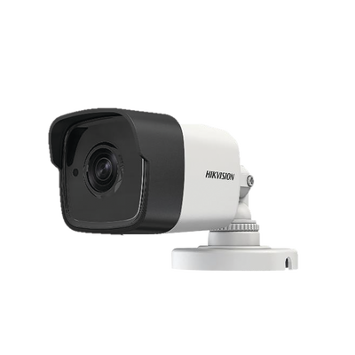 AUDIO POR COAXITRON / Bala TURBOHD 5 Megapixel / Lente 2.8 mm / 4 Tecnologías (TVI / AHD / CVI / CVBS) / 20 mts SMART IR EXIR / Exterior IP67 / dWDR / Policarbonato