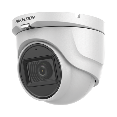 Turret TURBOHD 5 Megapixel / Lente 2.8 mm / Audio por Coaxitron / 30 mts IR EXIR / Exterior IP67 / 4 Tecnologías / dWDR