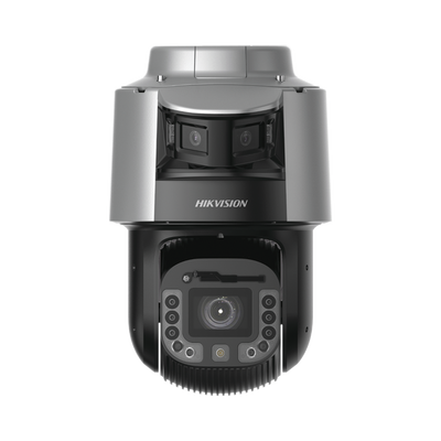 [TandemVu] Domo PTZ IP 4 Megapixel con Cámara Panoramica 4 Megapixel / 42X Zoom / 300 mts IR / IP67 / IK10  / WDR / Entrada-Salida de Audio y Alarma / Ultra Baja Iluminación