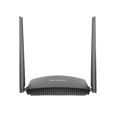 Router Inalámbrico WISP en banda 2.4 GHz / Hasta 300 Mbps / 4 Puertos 10/100 Mbps /  2 Antenas Omnidireccional de 5 dBi / Interior