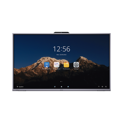 Pantalla Interactiva Touch de 75" Android 11 / Cámara Web 8 MP / Resolución 4K / Bocinas Integradas / Entradas HDMI y VGA / Incluye 2 Lápices para Escribir