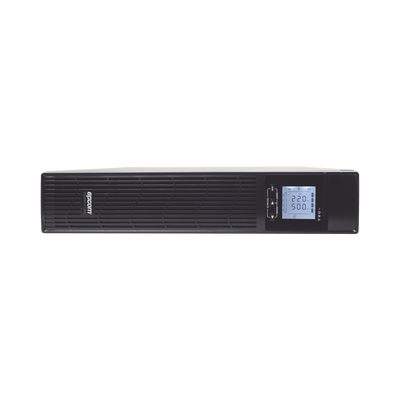 UPS de 2000VA/1800W / Topología On-Line Doble Conversión / Entrada y Salida de 220 Vca / Clavija de Entrada NEMA 5-20P / Pantalla LCD Configurable / Formato Rack/Torre