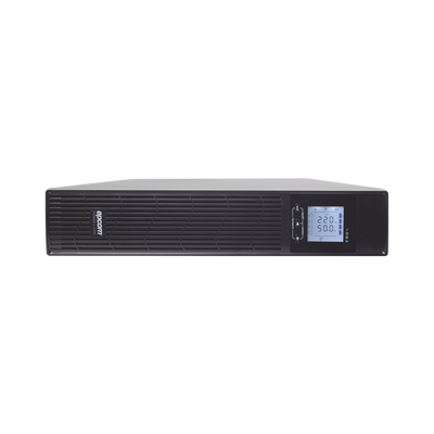 UPS de 3000VA/2700W / Topología On-Line Doble Conversión / Entrada y Salida de 220 Vca / Clavija de Entrada NEMA 5-30P / Pantalla LCD Configurable / Formato Rack/Torre