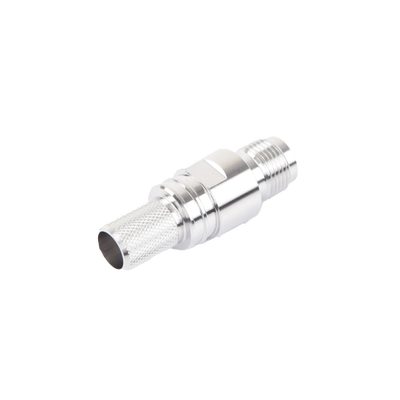 Conector TNC Hembra en Línea, Plegable Hex. con Pin Cautivo para cables Tipo RG-8/U, LMR-400