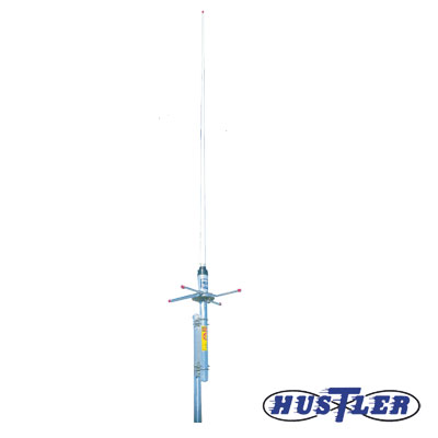 Antena Base Fibra de Vidrio, UHF de 470-478 MHz, 6 dB de ganancia