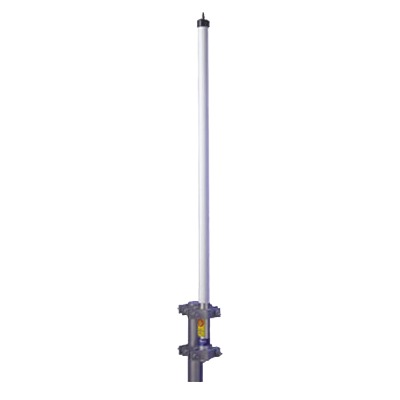 Antena base UHF 430-450 MHz, Fibra de Vidrio, 9 dB de Ganancia, Serie HD para Climas Difíciles 