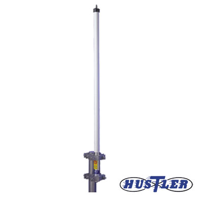 Antena base UHF 490-512 MHz, Fibra de Vidrio, 9 dB de Ganancia, Serie HD para Climas Difíciles 