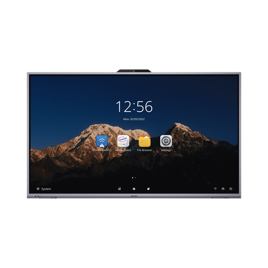 Pantalla Interactiva Touch de 86" Android 11 / Cámara Web 8 MP / Resolución 4K / Bocinas Integradas / Entradas HDMI y VGA / Incluye 2 Lápices para Escribir