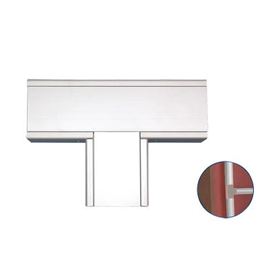 Accesorio en "T" de aluminio, para canaleta INKA100 (8140-80001)