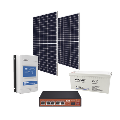 Kit Solar para alimentación de equipos con consumo de 50W