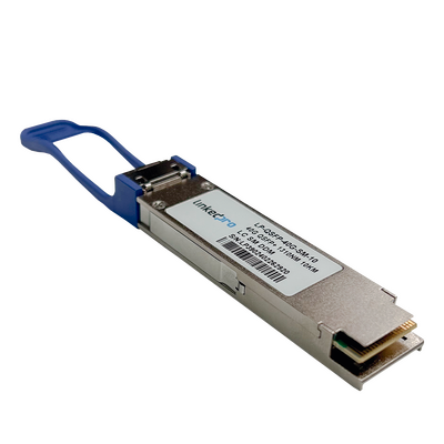 Transceptor QSFP+ (Mini-Gbic) / Monomodo / 40 Gbps de velocidad / Conectores LC Dúplex / Hasta 10 km de Distancia