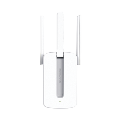 Repetidor / Extensor de Cobertura WiFi N, 300 Mbps, 2.4 GHz y 3 antenas externas.