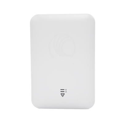 Access Point WiFi cnPilot e501S para exterior, IP67 grado industrial, Filtros para coexistencia con redes LTE, doble banda, antena sectorial 90-120 grados y puerto PoE secundario