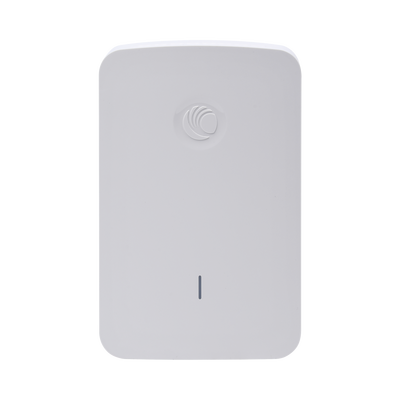 Access Point WiFi cnPilot e430H Indoor Wall Plate, doble banda, Wave 2, antena beamforming, 4 puertos de salida (1x PoE Gigabit y 3x Ethernet Gigabit)