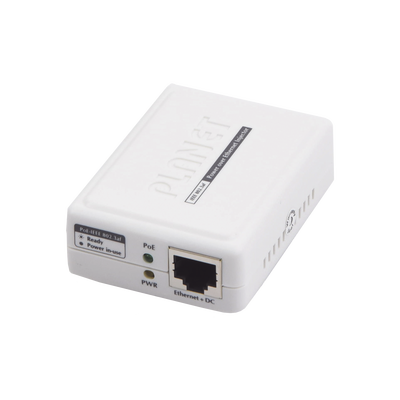 Inyector PoE 802.3af de 1 Puerto Gigabit 10/100/1000 Mbps (End-Span)