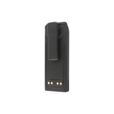 Batería Li-Ion para radio EF JOHNSON VP600 4400 mAh, 7.4 V 32.6 Wh, WP IP68. Clip incluido