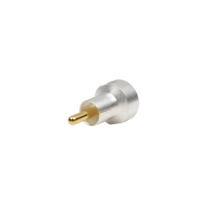 Adaptador UNIDAPT Hembra a RCA Macho. Plata / Oro / Teflón.