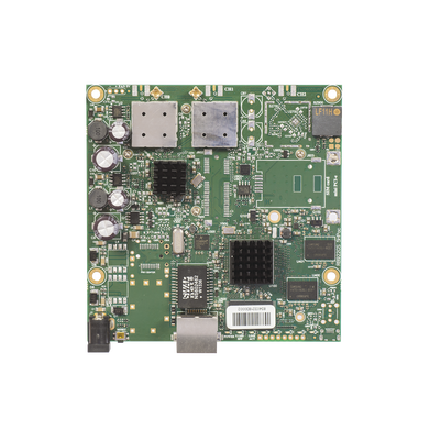 RouterBoard Inalámbrico en 5GHz a/n/ac, 1 Puerto Gigabit, CPU 720MHz, Licencia Nivel 3 (Solo Cliente).