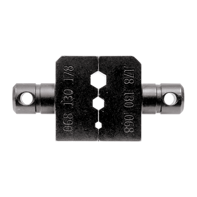 Dado para Plegar Conectores de Anillo con Mordaza Hex. de 0.068", 0.130" y 0.178" en LMR-100A, RG-174/U y RG-316/U.