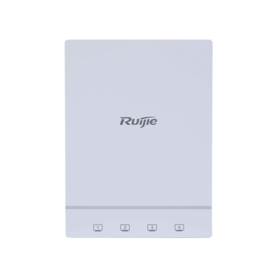 RG-AP180, Punto de Acceso Inalámbrico para Interior de Pared, Doble Banda Wi-Fi 6 de 1.775 Gbps, MU-MIMO 2X2, 4 Puertos Gigabit Adicionales