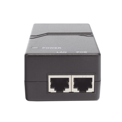 Inyector PoE estándar 802.3af Gigabit, 15W