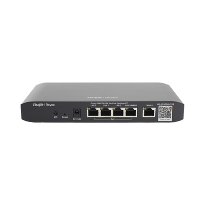 Router Administrable Cloud con POE+ 54W, 5 Puertos LAN Gigabit, 2 Puertos WAN Gigabit, Hasta 100 Clientes Concurrentes, Desempeño de 600 Mbps Asimétricos