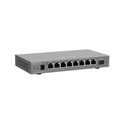 RG-EG209GS Router Administrable con 9 Puertos Gigabit, Soporta 2x WAN Configurables, 1 Puerto SFP 1Gb, hasta 200 Clientes